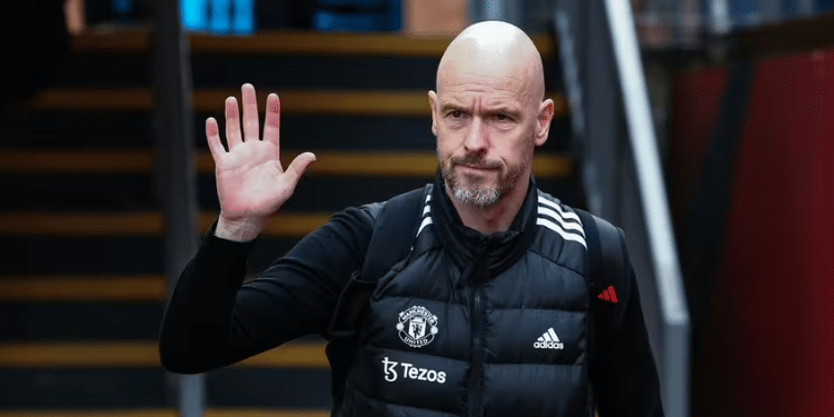 Manchester United Coach, Erik Ten Hag. Photo/ Courtesy