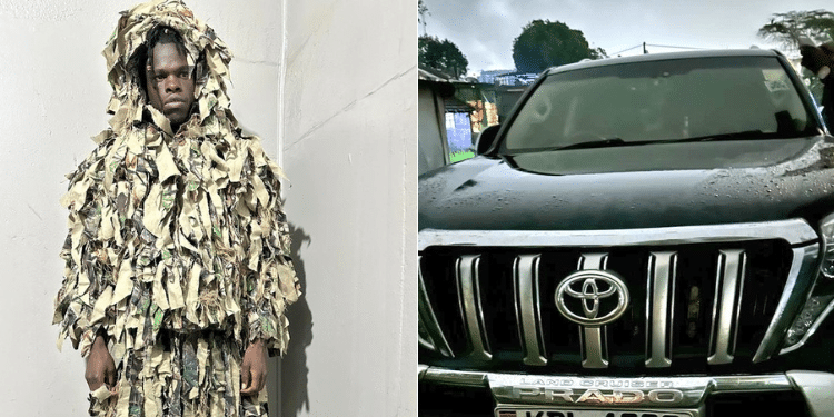 Dci Arrests Fake Kdf Commando, Recovers Military Arsenal