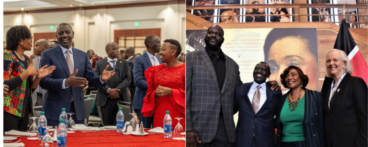Decorated Career Of Giant Ex-Nba Player Who Met Ruto During His Usa Trip Ruto And Rachel Ruto Meet Former Nba Star Shaquille O'Neal