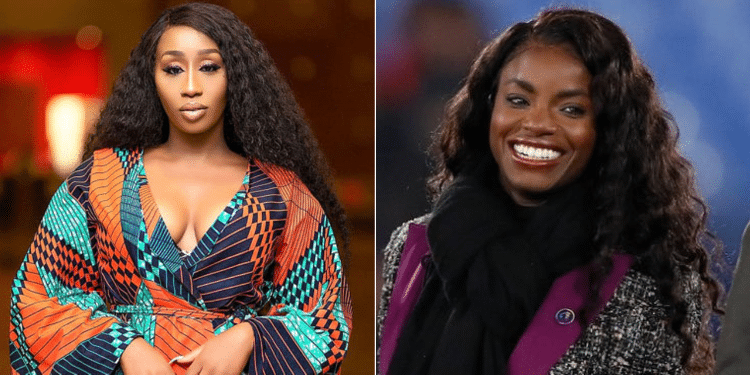 Instagram Celebrates Kenyan Star Among 4 Trailblazing African Women Of Impact Side To Side Photo Of Victoria Kimani And Eniola Aluko. Photo/Courtesy