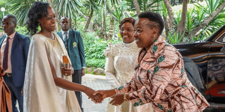Demons Don'T Die, They Rebrand - Museveni'S Daughter Preaches To Kenyans Pastor Patience Museveni (Left), Rachel Ruto (Right) And Pastor Dorcas Rigathi(Center). Photo/ Parliament