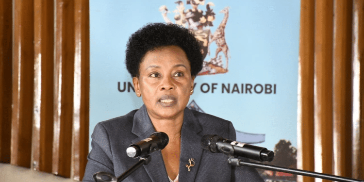 Avoid Shortcuts- Dcj Philomena Mwilu Advises Young Kenyans On Money Deputy Chief Justice Mwilu At University Of Nairobi, Parklands Campus. Photo\Courtesy