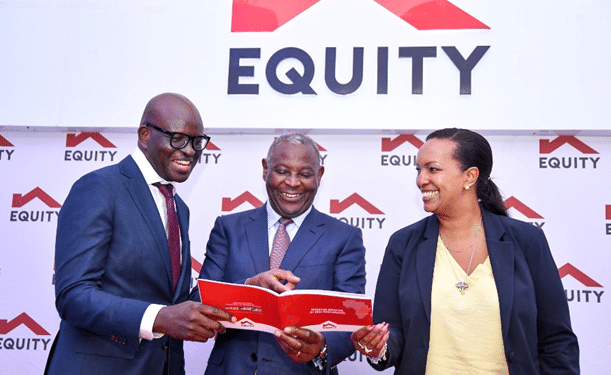 From Left To Right: Equity Group Chief Finance Officer, Moses Nyabanda, Equity Group Managing Director And Ceo, Dor. James Mwangi And Equity Group Chief Internal Auditor, Beth Kithinji, During The Q1 2024 Investor Briefing Event.