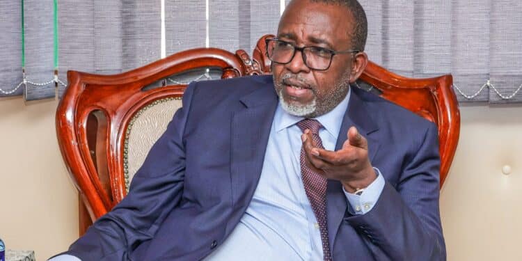 Agriculture Cs Mithika Linturi. Photo/Mithika Linturi X.
