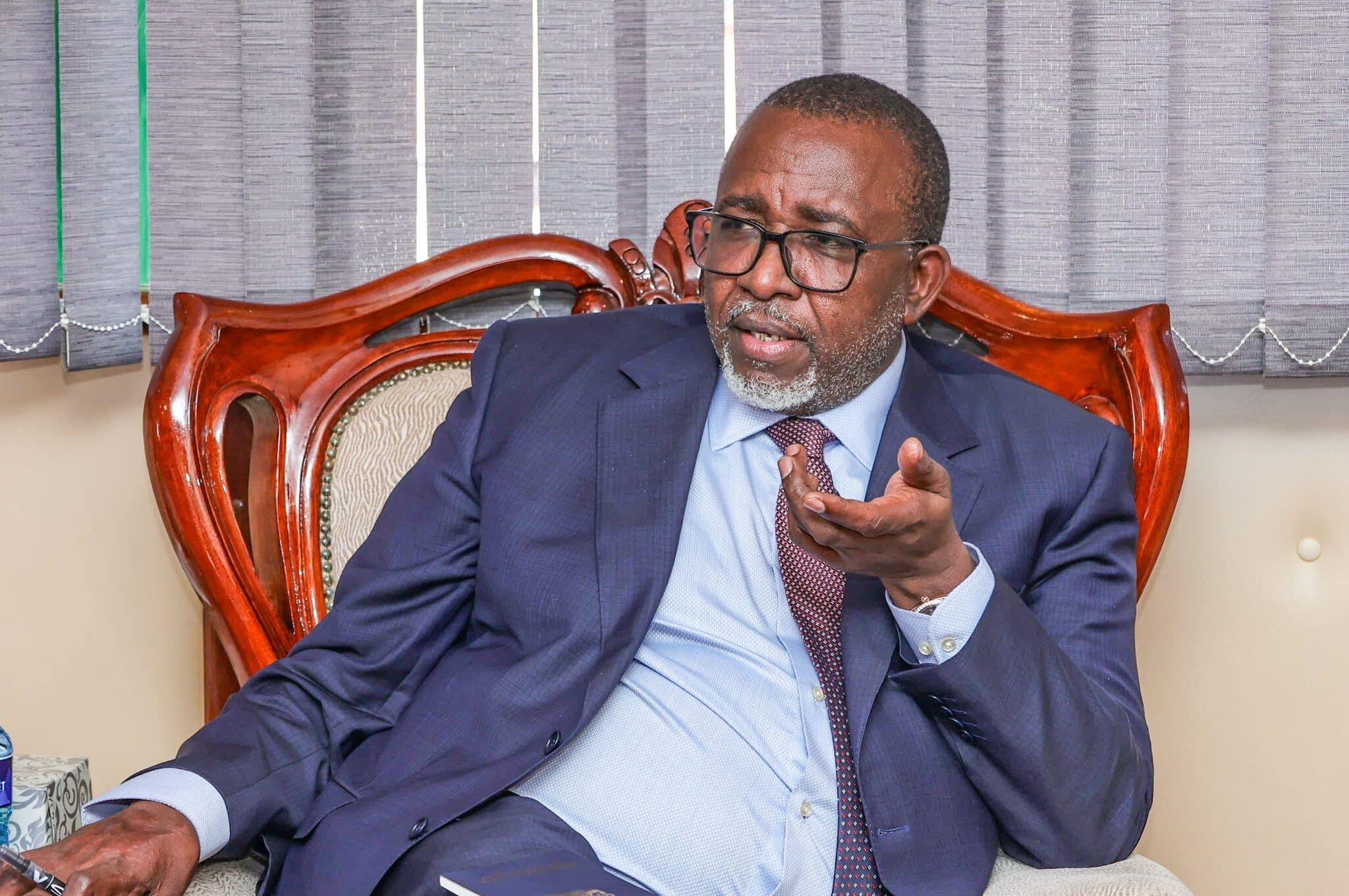 Agriculture Cs Mithika Linturi. Photo/Mithika Linturi X.