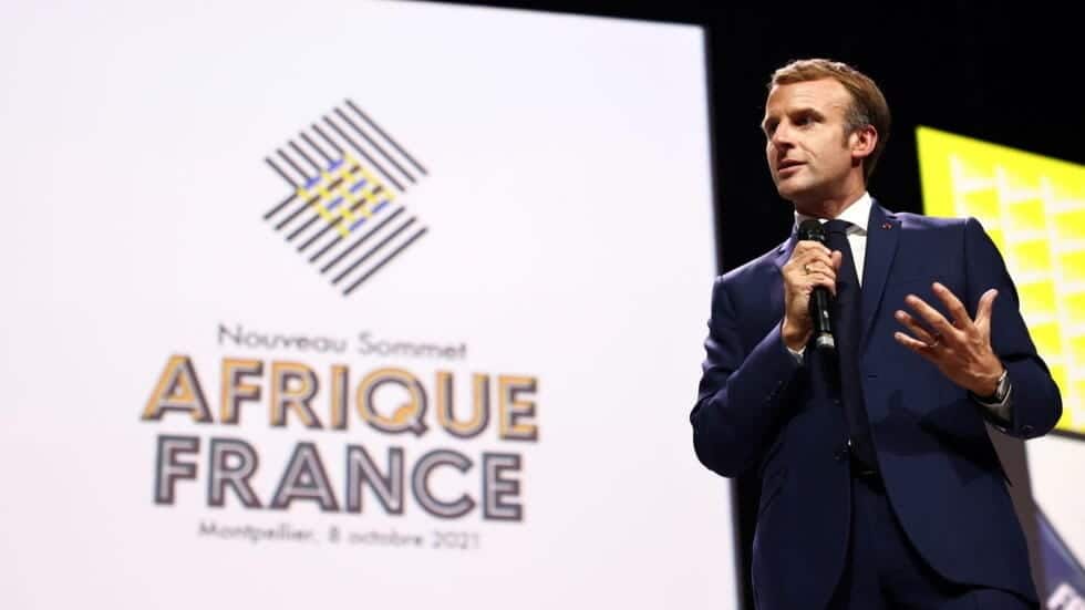 Why French Could Be Africa’s Golden Language French President Emmanuel Macron In A Past Africa-France Summit.