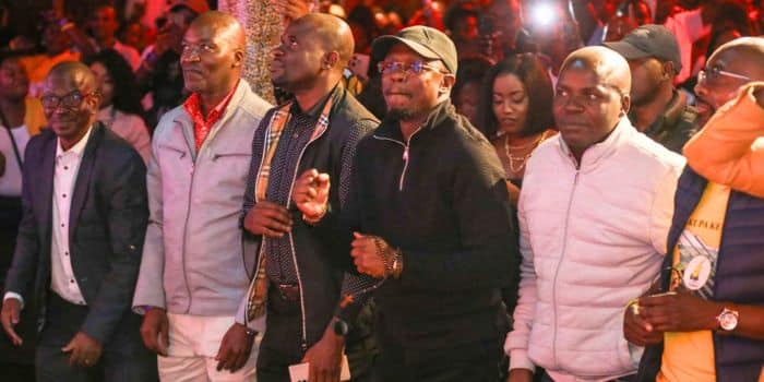 Ababu Namwamba At Fred Omondi Memorial Event
