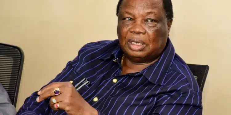 Central Organisation Of Trade Unions (Cotu) Secretary General Francis Atwoli. Photo?Atwoli/X