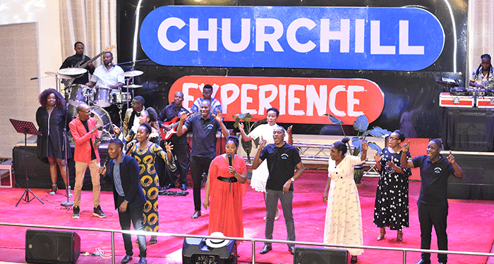 Performance During The Launch Of Churchill Show Move To Tv47 At Mku. Photo/Courtesy.