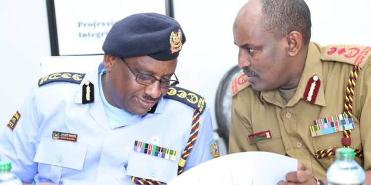 Salaries &Amp; Benefits For 3 Kenyan Police Commanders Leading Haiti Mission Ig Japhet Koome. Photo/Nps.
