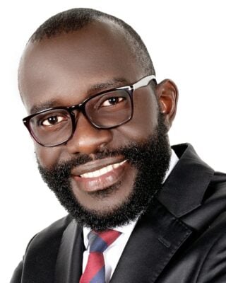 Former Secretary Of Political Affairs Kanu And Member Of Azimio Tactical Committee Fredrick Okango. Photo/Fredrick Okango X