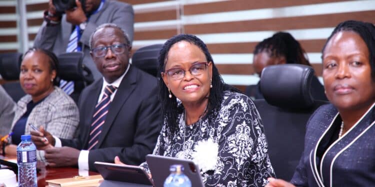 Cj Martha Koome During The Tabling Of The Judges’ Retirement Benefits Bill 2024 On June 4, 2024. Photo/Judiciary.