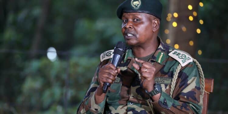Chief Conservator Of Forests Alex Lemarkoko. Photo/Kenya Forest Service.