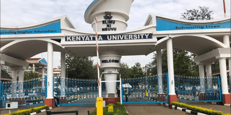A Photo Of Kenyatta University Main Entrance Along The Thika Superhighway.