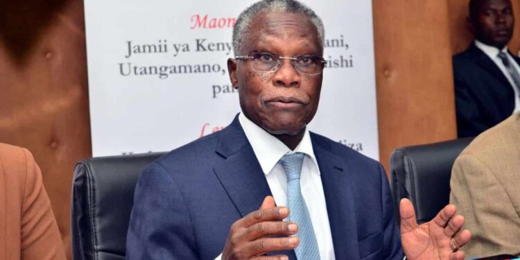 Ncic Chair Dr Samuel Kobia. Photo/ Courtesy