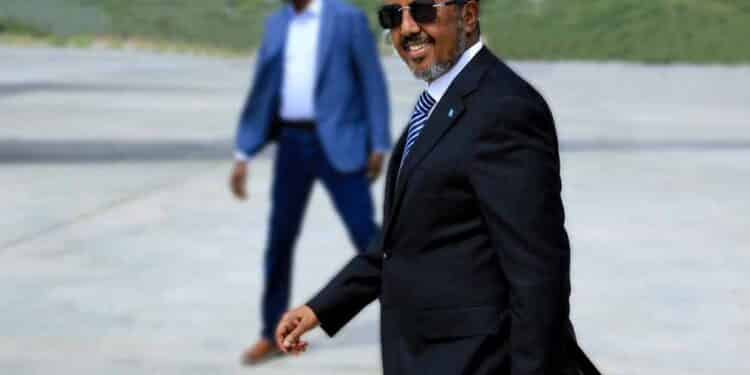 Somalia President Hassan Sheikh Mohamud In Oslo, Norway. Photo/Courtesy. 