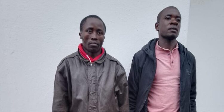Dci Ejects Traffickers Guised As Passengers From Matatu In Middle Of Highway Dci Arrests Traffickers Guised As Passengers With Bhang