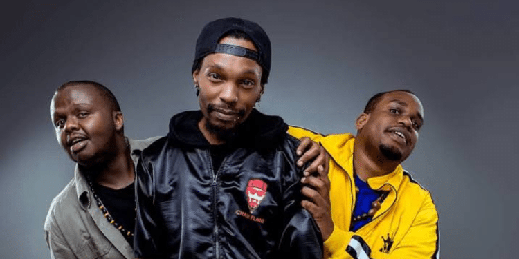 Former Kansoul Group Members Mejja (Left), Kola (Center) And Madtrax. 