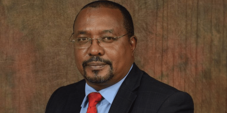 Head Teachers Honor The Late Standard Group Journalist In A Special Way Johnson Nzioka, The Chairman Of The Kenya Primary School Head Teachers Association. Photo\Courtesy