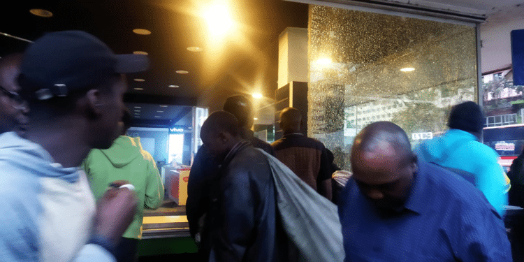 Finance Bill Protests: Mobile Phone Shop Swept Clean Nairobi 