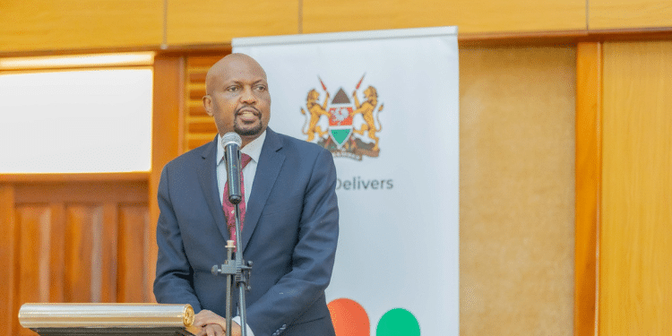Public Service Cs Moses Kuria. Photo/Psyg.