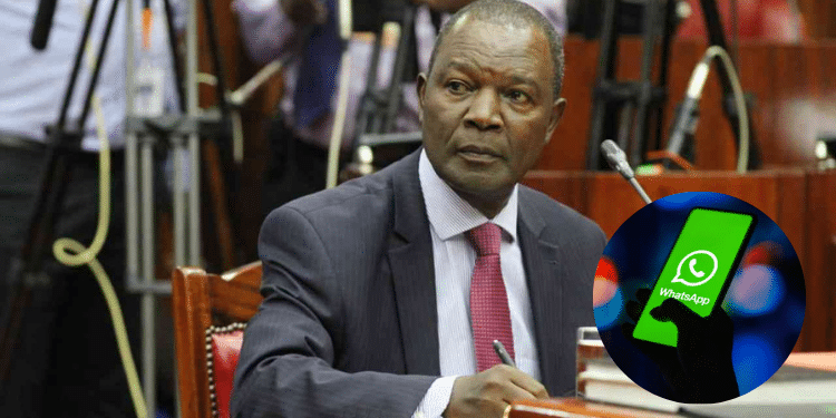 Man Charged For Murder Threats Sent To Cs Ndung'U
