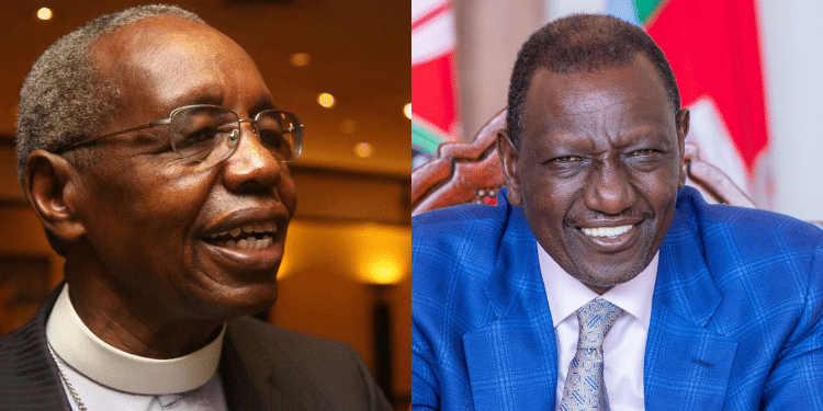 A Side-To-Side Photo Of Reverend Timothy Njoya (Left) And President William Ruto (Right). Photo/Courtesy