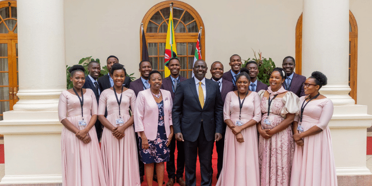 Fun Moments As Korean Choir Entertains Ruto With Swahili Song Korean Choir