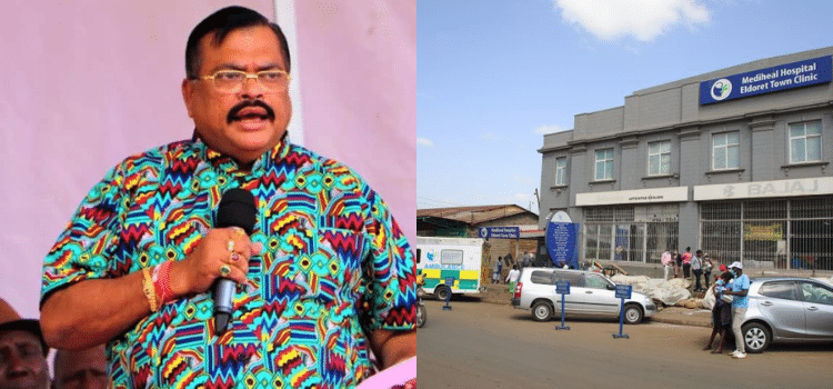 A Collage Of Dr. Palavi Mishra And Mediheal Hospital, Eldoret. Photo/ Courtesy