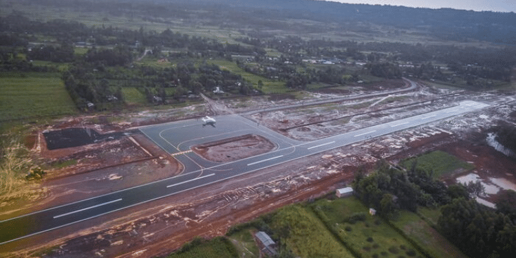 Aerial View Of Matulo Airstrip. Photo\Courtesy