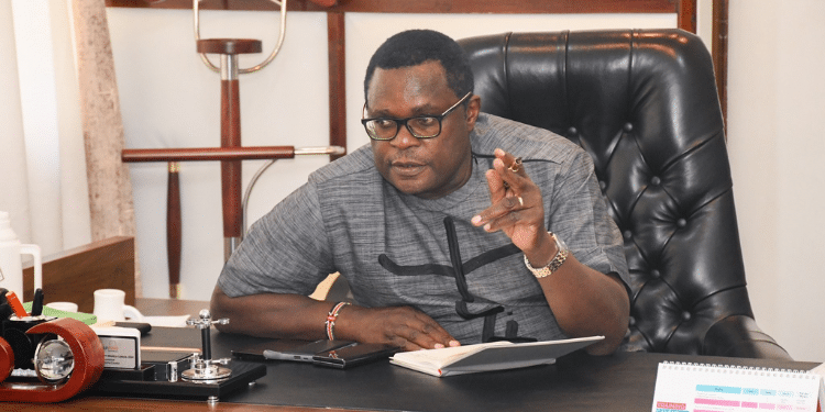 Bungoma Governor Kenneth Lusaka. Photo\Courtesy