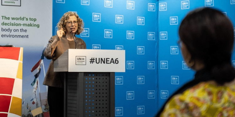 The Under-Secretary-General Of The United Nations And Executive Director Of The United Nations Environment Programme (Unep), Inger Andersen. Photo\Courtesy