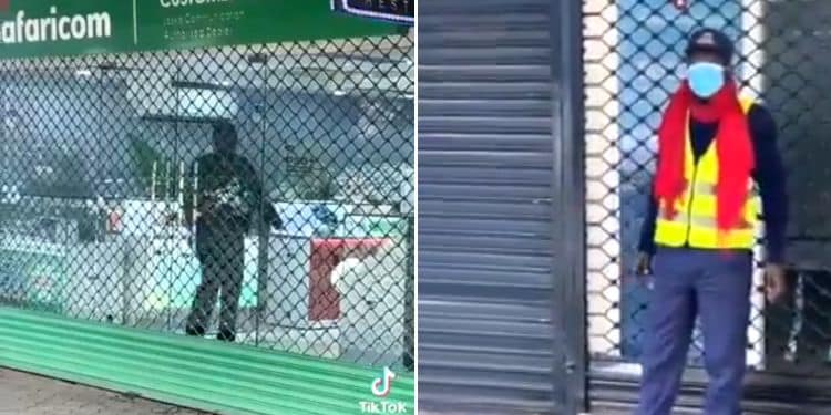  Safaricom Shop Criticized For Locking Out Watchman 