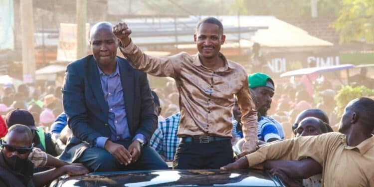 Former Nandi Hills Mp Alfred Keter Allegedly Abducted Alfred Keter With Embakasi Mp Babu Owino. Photo/ Keter