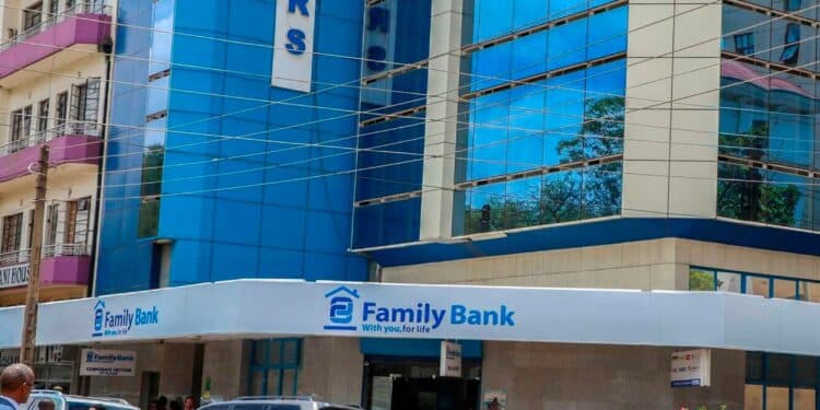 Family Bank Towers On Muindi Mbingu Street And Moktar Daddar Street, Nairobi County In This Picture Taken On Wednesday, March 22, 2023. Photo Dennis Onsongo.