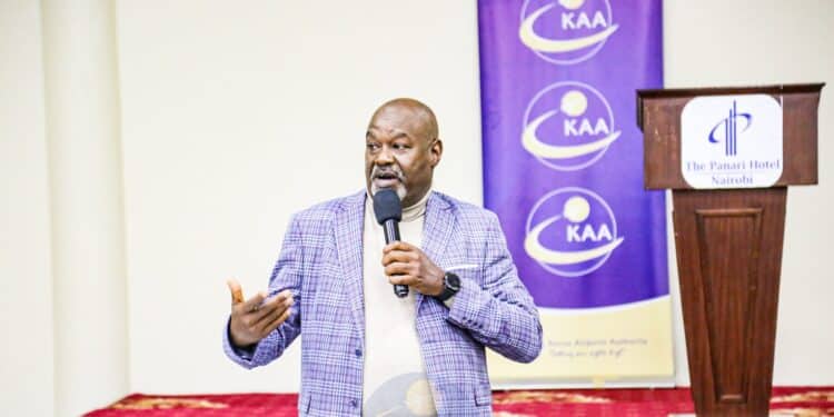 Kenya Airports Authority Chairman Hon. Caleb Kositany. Photo/ Caleb Kositany