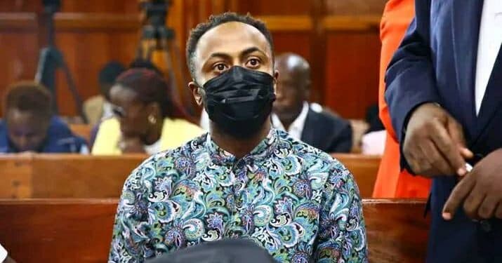 Jowie Irungu During A Past Court Session. Photo/Courtesy. Julius