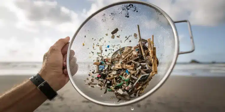 A Volunteer Carries Out A Collection Of Microplastics And Mesoplastic On The North Coast Of The Canary Island Of Tenerife On July 14, 2018.Photo/Forbes