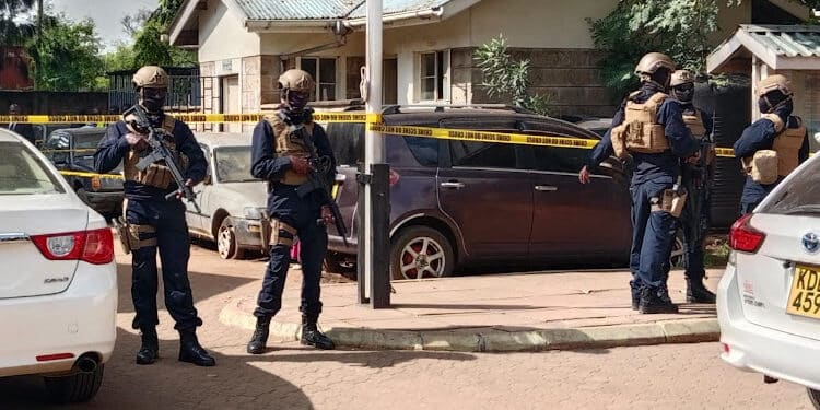 The Scene At The Makadara Law Courts In Nairobi, Following The Shooting Of Principal Magistrate Monica Kivuti On June 13, 2024. (Photo: Handout) Koome