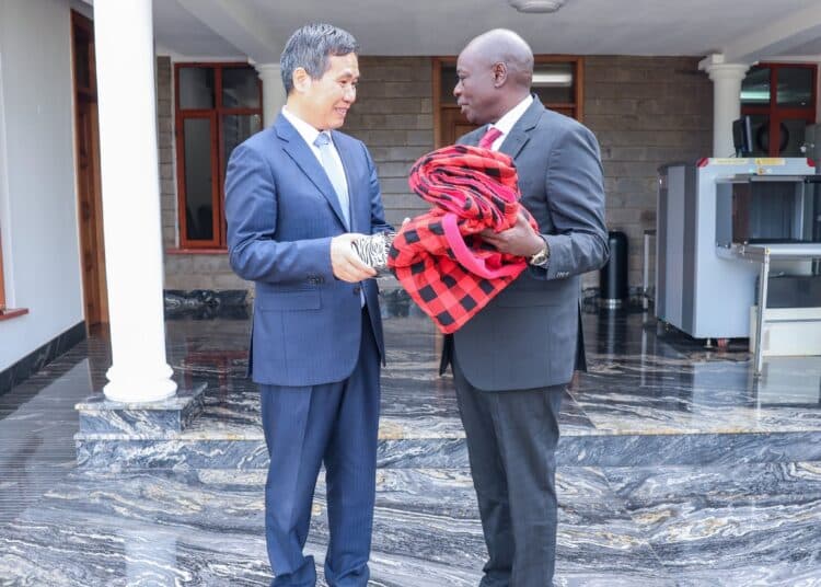 Gachagua And Chinese Ambassador