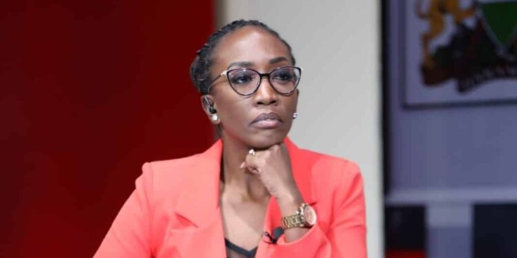 Citizen Tv Business Editor Yvonne Okwara,