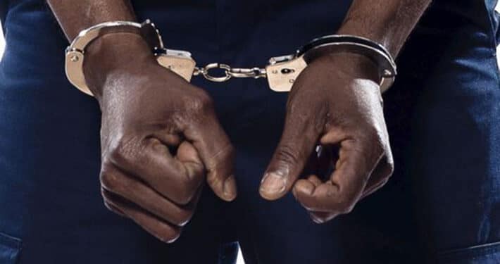 A Person In Handcuffs. Photo/ Courtesy.