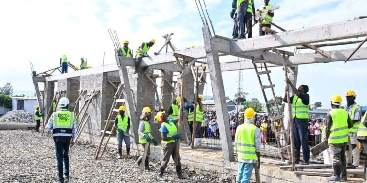 Affordable Housing Units At Ah Mukuru Met Site.photo/Lands Ministry.