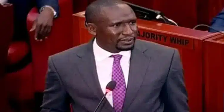 I Have Sold Simsim Like Kids You See On The Streets - Aaron Cheruiyot Senate Majority Leader Aaron Cheruiyot Addresses The Senate On July 3, 2024. Photo/ Screen Grab