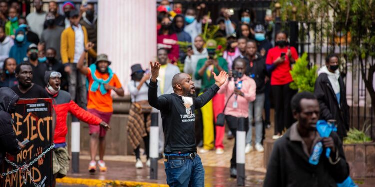 Boniface Mwangi Critiques Kelmo'S Protest Plans
