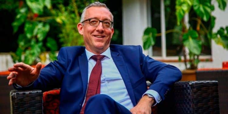 A Photo Of German Ambassador To Kenya, Sebastian Groth Photo/ Business Daily