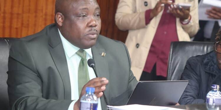 Helb Ceo Charles Ringera While Appearing Before The National Assembly Committee On Education. Photo/Parliament. 