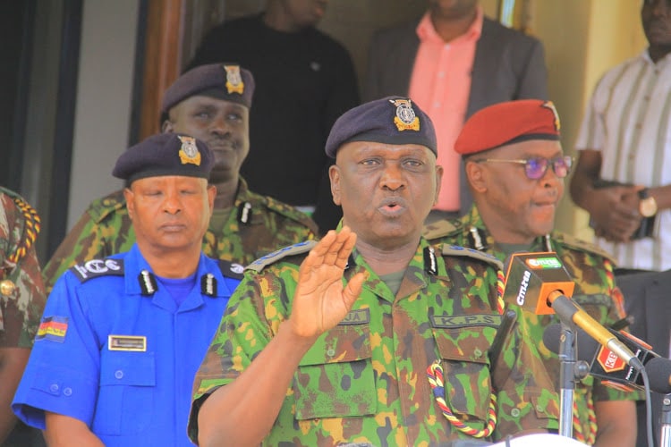 Police Ig Douglas Kanja Bans Protests In Nairobi Cbd