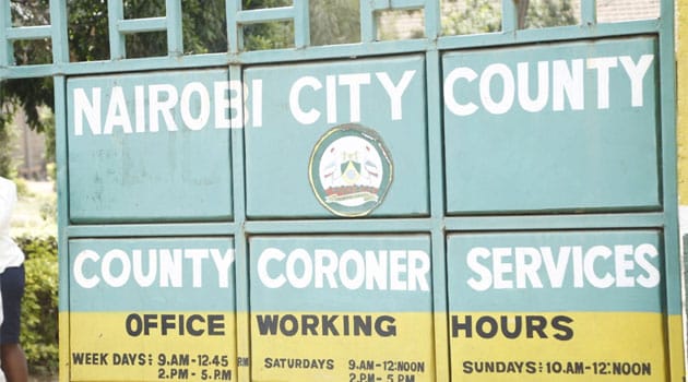Nairobi City Mortuary. Photo/Courtesy.