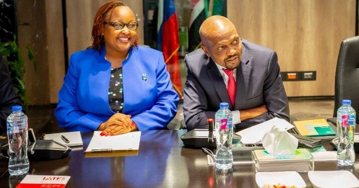 Pamela Mutua And Moses Kuria
